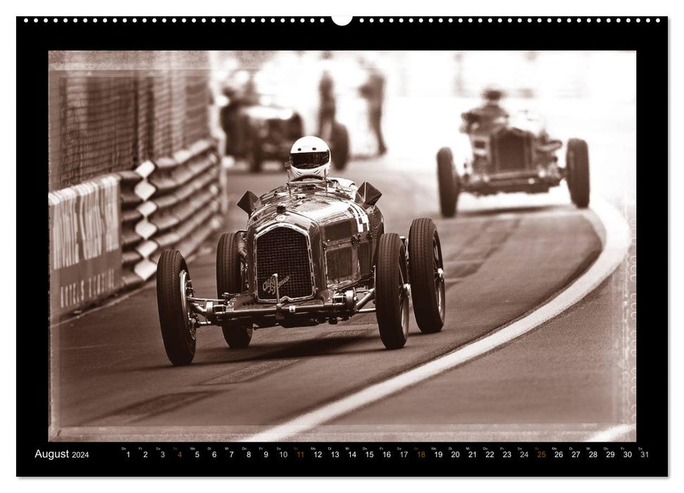 Grand Prix historique de Monaco (CALVENDO Wandkalender 2024)