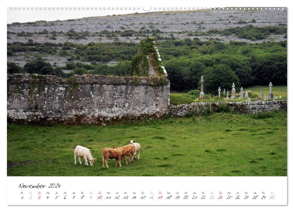Conte de fées Irlande (Calvendo Premium Calendrier mural 2024) 