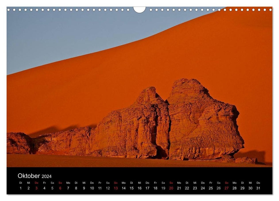Sahara - Südalgerien (CALVENDO Wandkalender 2024)