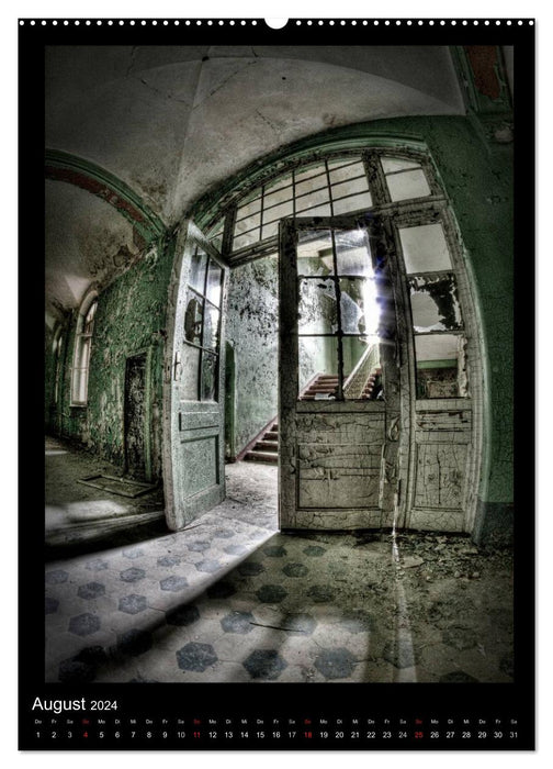 Lost Places Vergessene Orte (CALVENDO Premium Wandkalender 2024)