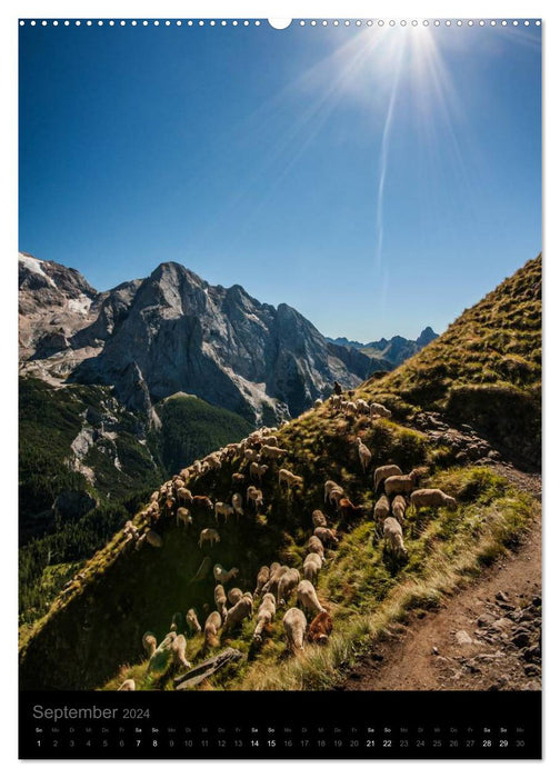 Tirol - Faszination Gebirge (CALVENDO Premium Wandkalender 2024)