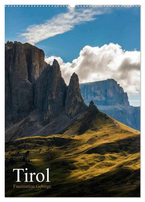 Tirol - Faszination Gebirge (CALVENDO Wandkalender 2024)