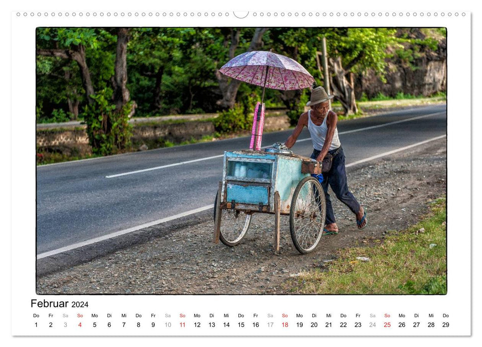 Bali Insel der Götter und Dämonen (CALVENDO Premium Wandkalender 2024)