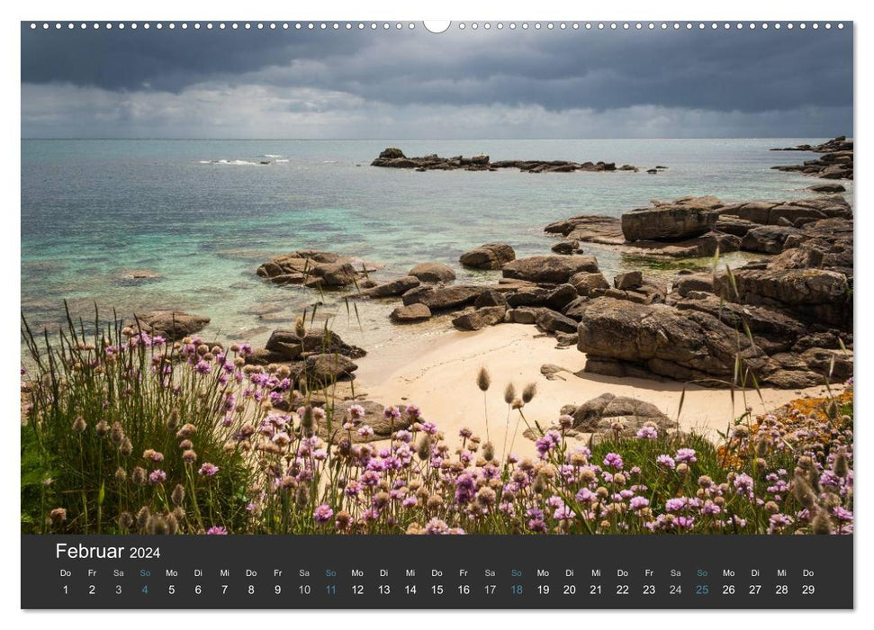 Bretagne - Land am Meer (CALVENDO Premium Wandkalender 2024)
