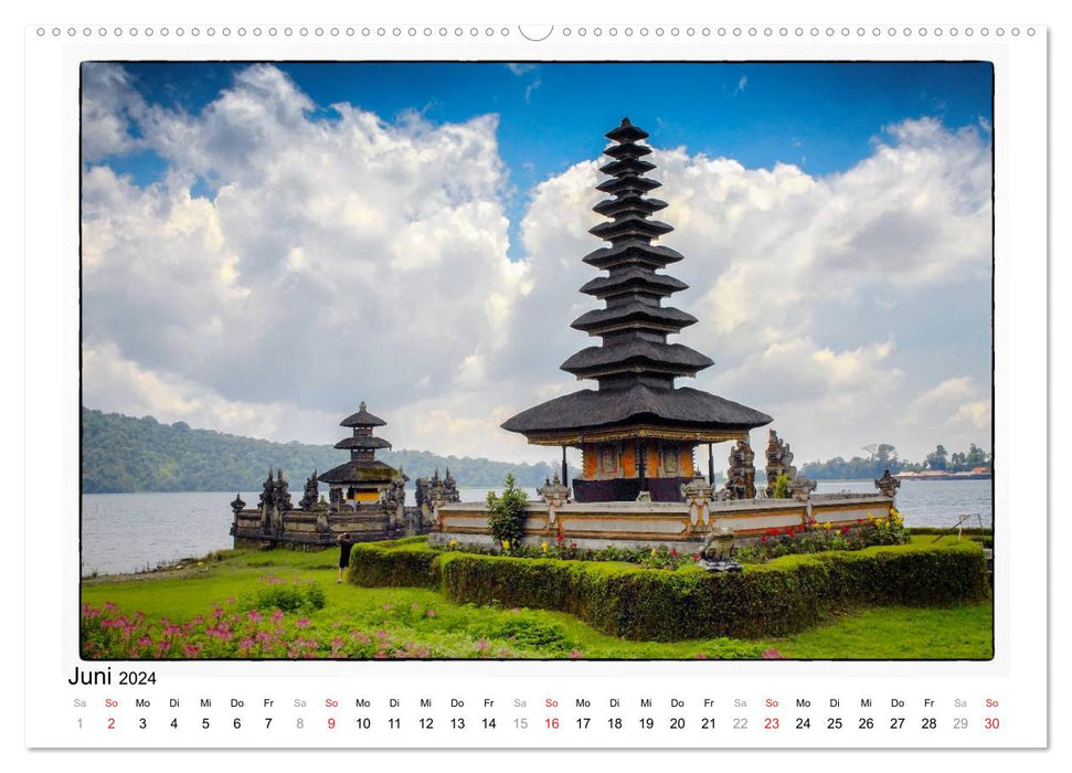 Bali Insel der Götter und Dämonen (CALVENDO Wandkalender 2024)