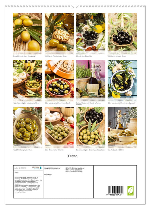 Oliven (CALVENDO Premium Wandkalender 2024)