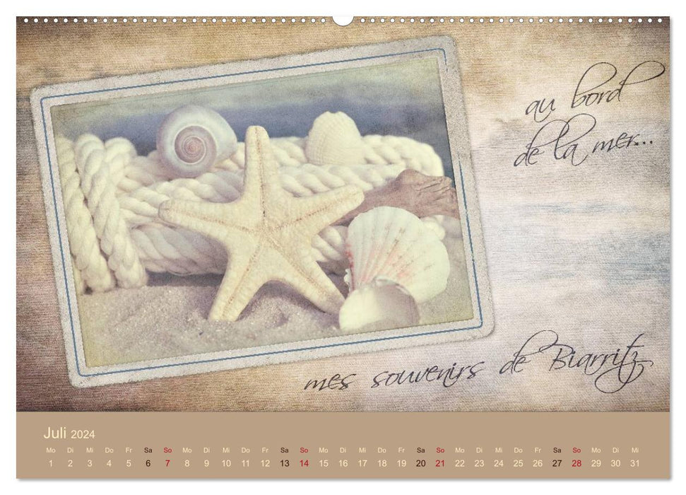 French Vintage Country (CALVENDO Premium Wandkalender 2024)