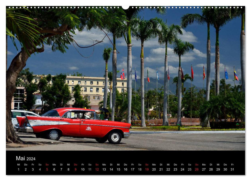 Cuba Cars (CH-Version) (CALVENDO Premium Wandkalender 2024)
