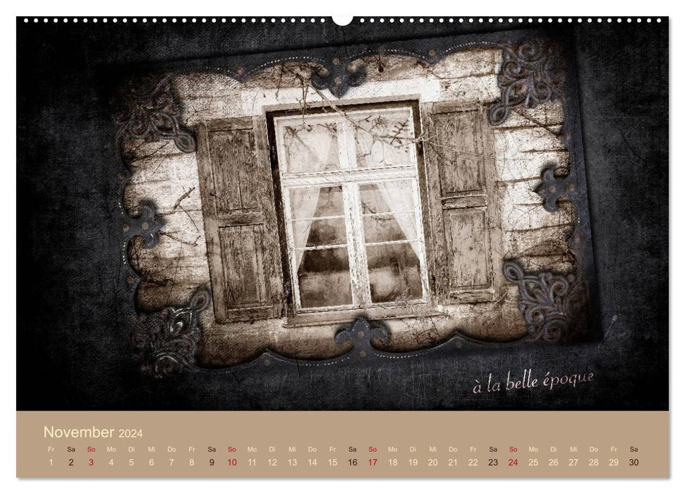 French Vintage Country (CALVENDO Wandkalender 2024)