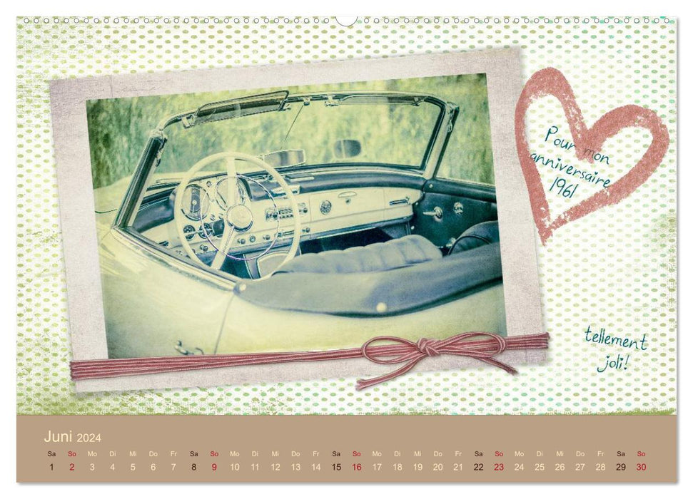 French Vintage Country (CALVENDO Wandkalender 2024)