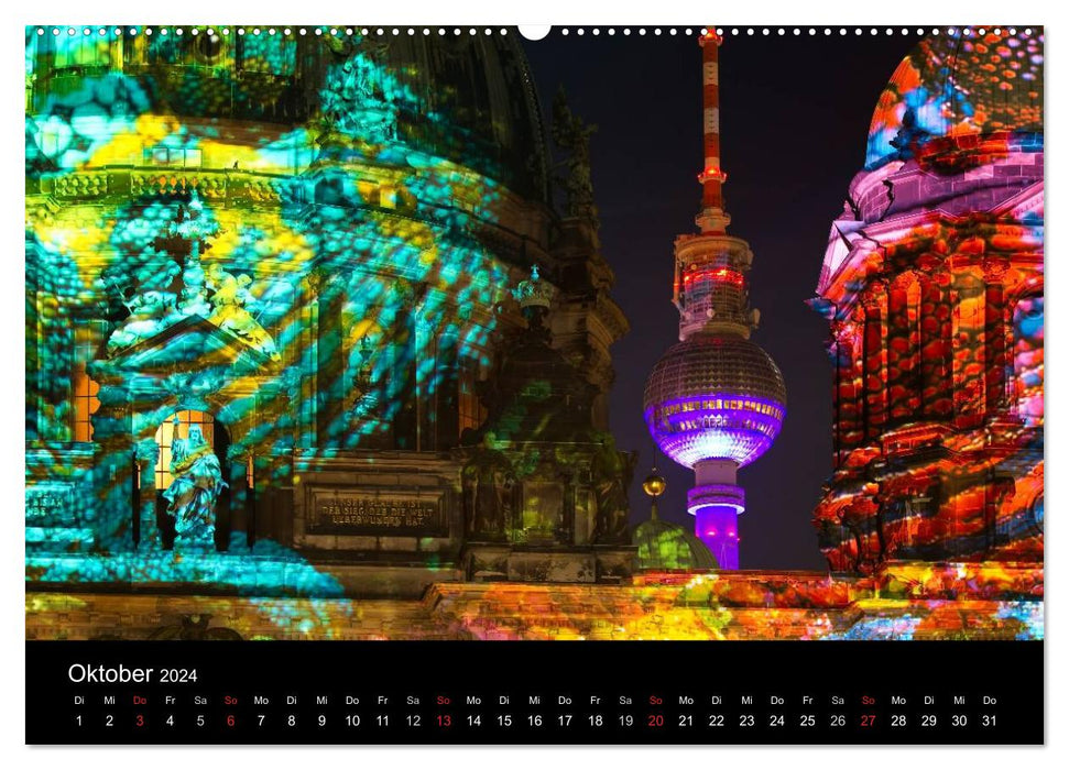 Colors of Berlin 2024 (CALVENDO Premium Wandkalender 2024)