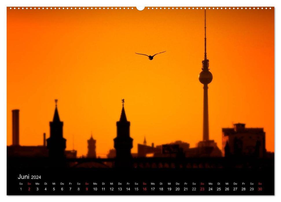 Colors of Berlin 2024 (CALVENDO Premium Wandkalender 2024)