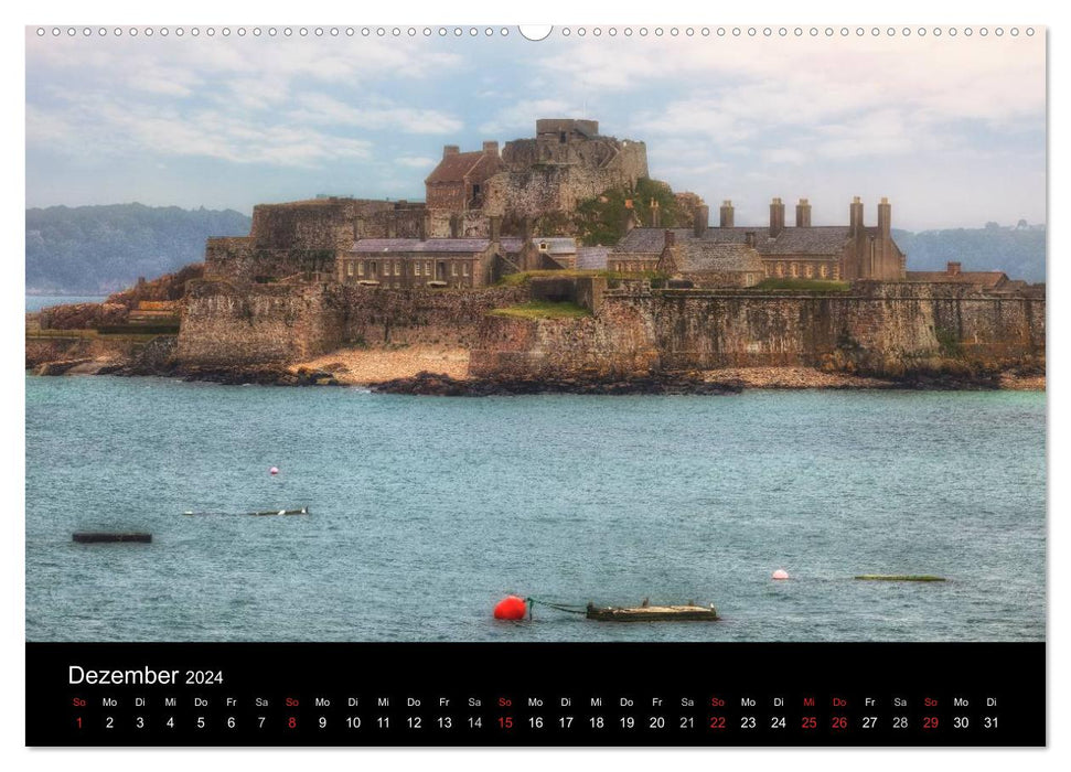 Jersey & Guernsey - britische Kanalinseln (CALVENDO Premium Wandkalender 2024)