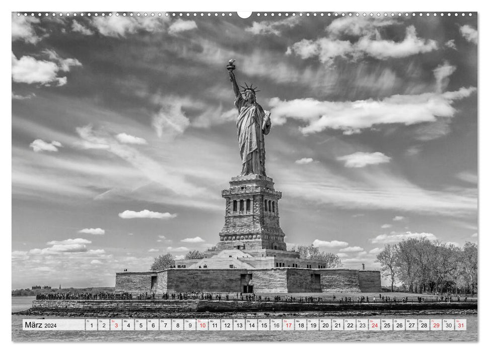 NEW YORK Urbane Ansichten (CALVENDO Premium Wandkalender 2024)