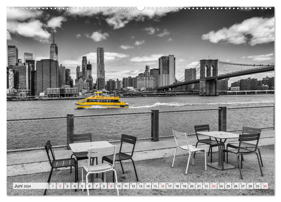 NEW YORK Urbane Ansichten (CALVENDO Premium Wandkalender 2024)
