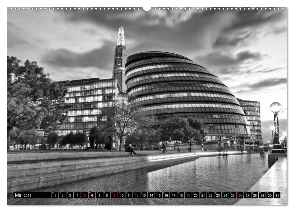LONDON Stadtansichten (CALVENDO Premium Wandkalender 2024)
