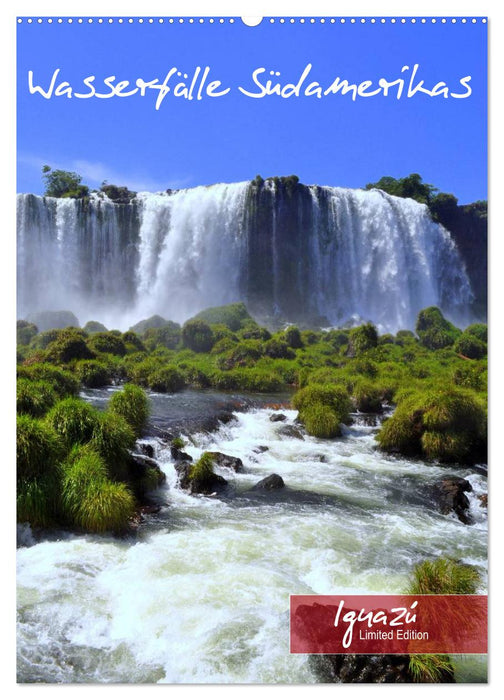 Wasserfälle Südamerikas - Iguazu Wasserfälle (CALVENDO Wandkalender 2024)