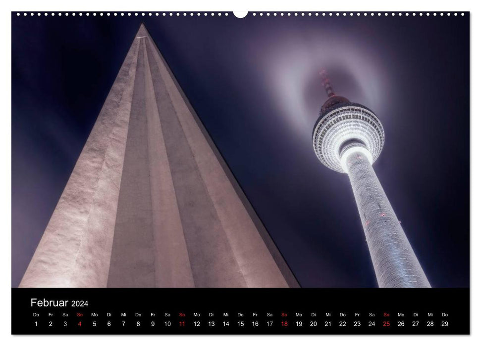 Colors of Berlin 2024 (CALVENDO Wandkalender 2024)
