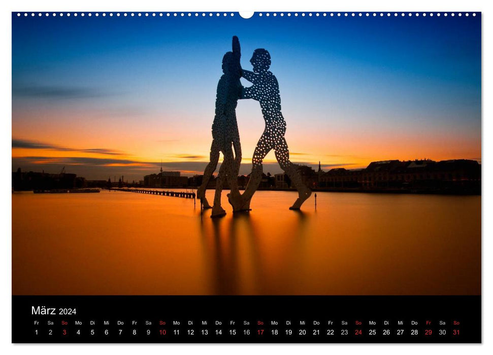 Colors of Berlin 2024 (CALVENDO Wandkalender 2024)