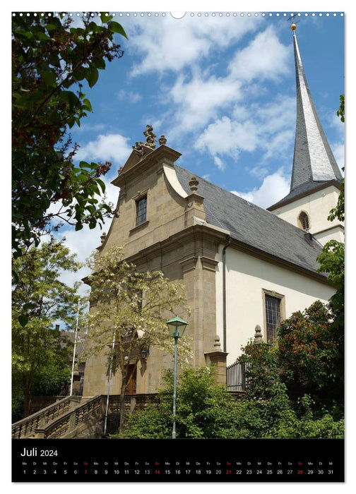 Kirchen in Deutschland - Göttliche Perlen aus Menschenhand (CALVENDO Premium Wandkalender 2024)