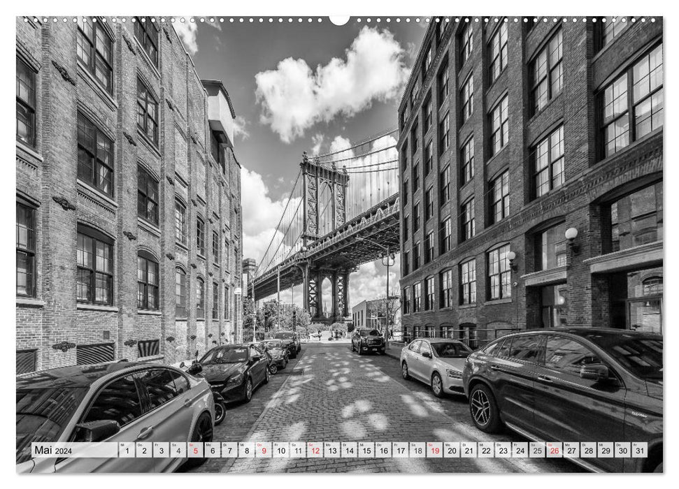 NEW YORK Urbane Ansichten (CALVENDO Wandkalender 2024)