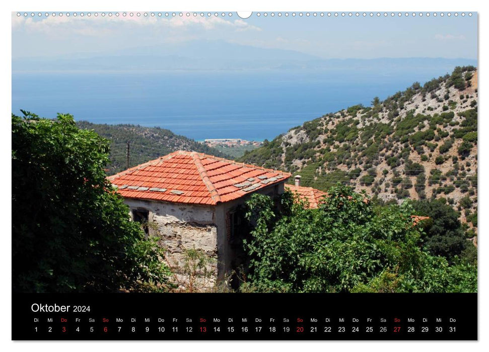 Griechenland - Insel Thassos (CALVENDO Premium Wandkalender 2024)