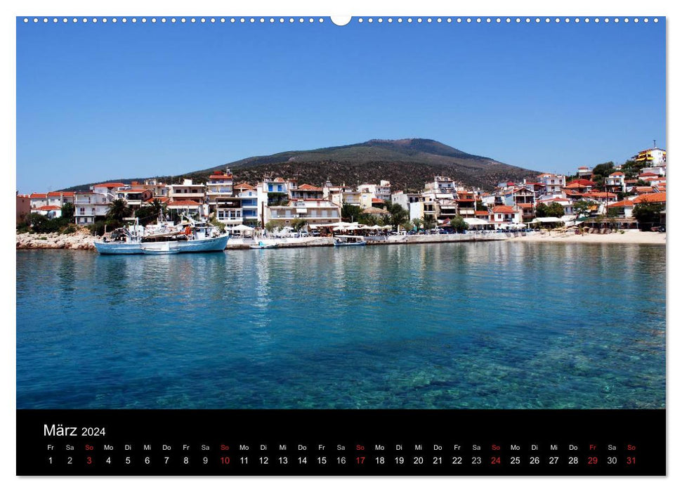 Griechenland - Insel Thassos (CALVENDO Premium Wandkalender 2024)