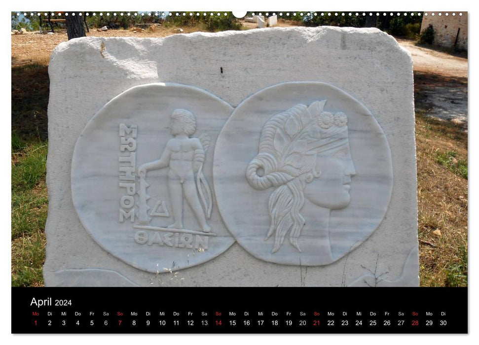 Griechenland - Insel Thassos (CALVENDO Premium Wandkalender 2024)