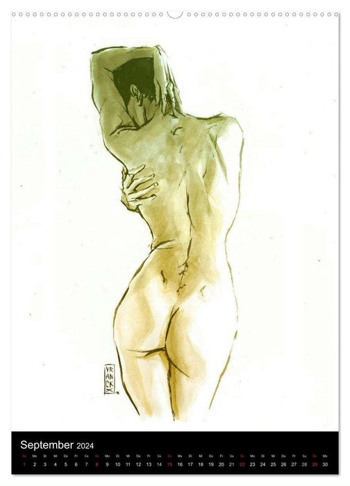 Les femmes de Gilles 2 by Gilles Vranckx - 12 Frauen-Illustrationen von dem Belgischen Künstler Gilles Vranckx (CALVENDO Wandkalender 2024)