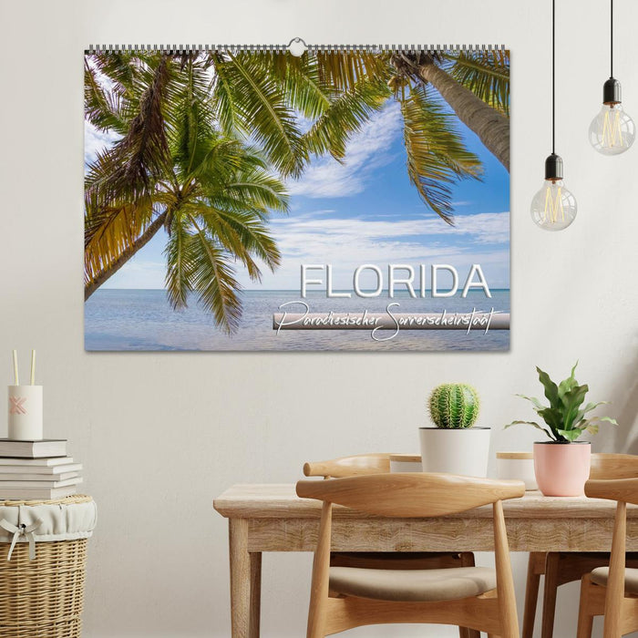 FLORIDA Paradiesischer Sonnenscheinstaat (CALVENDO Wandkalender 2024)