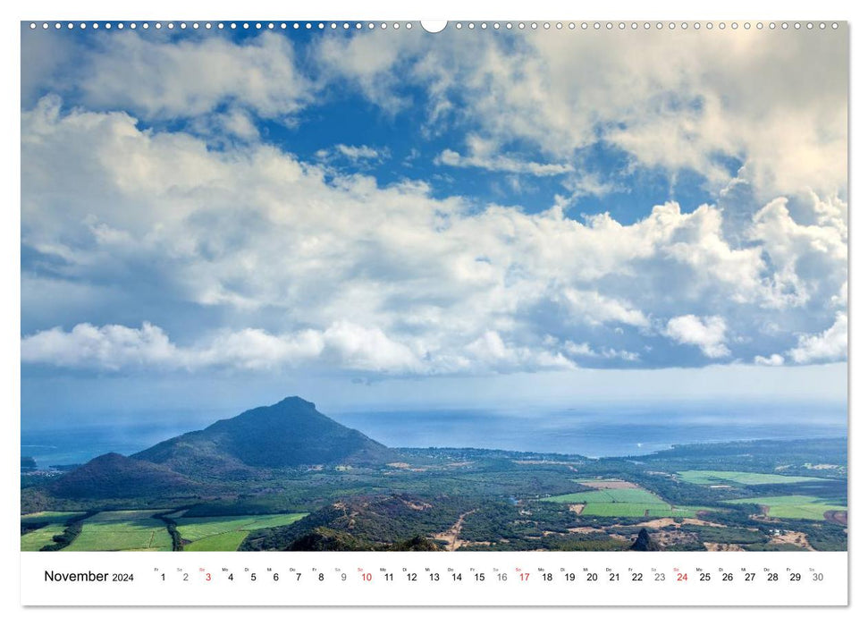 Inselparadies Mauritius (CALVENDO Premium Wandkalender 2024)