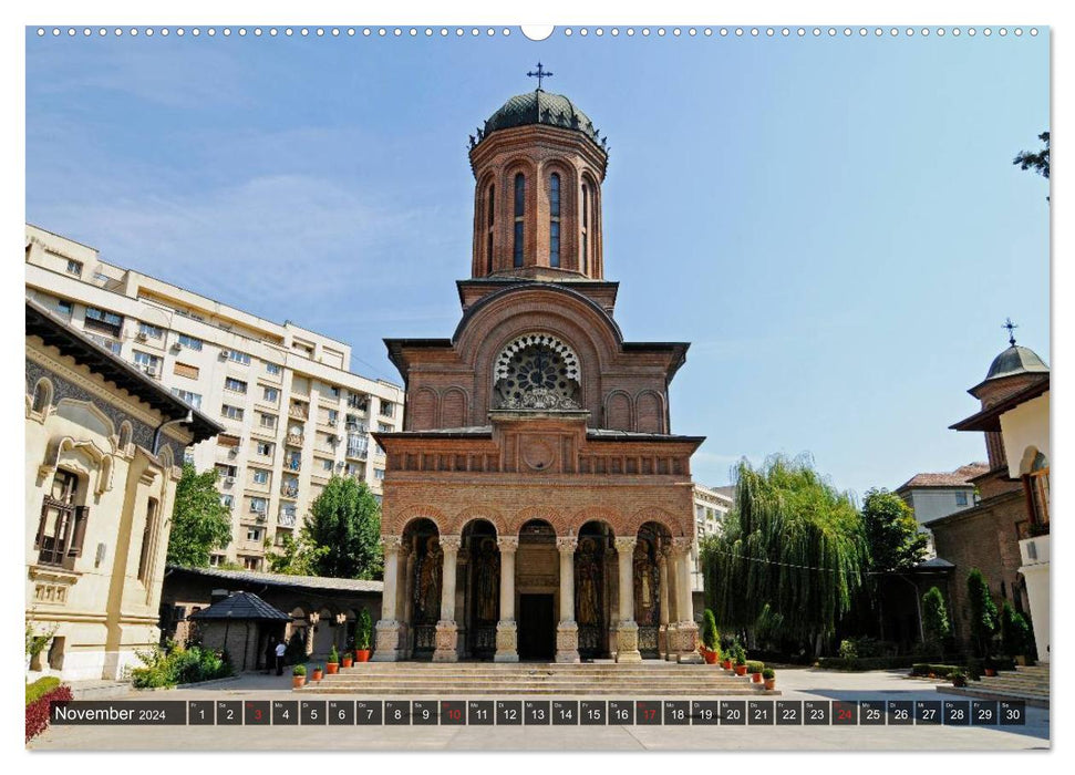 Bukarest - Paris des Ostens (CALVENDO Premium Wandkalender 2024)