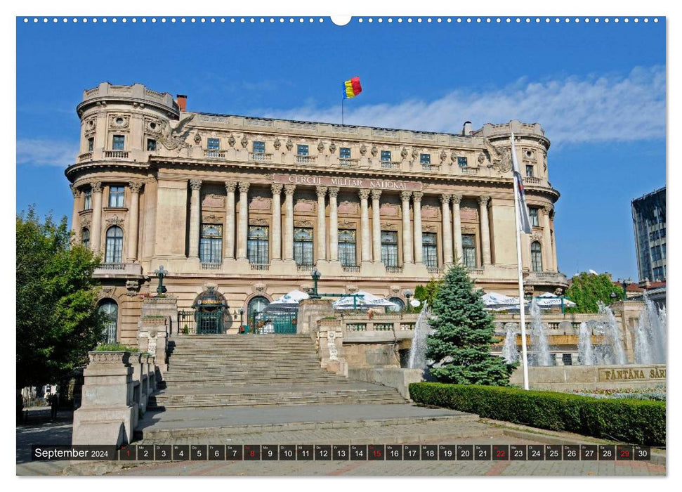 Bukarest - Paris des Ostens (CALVENDO Premium Wandkalender 2024)