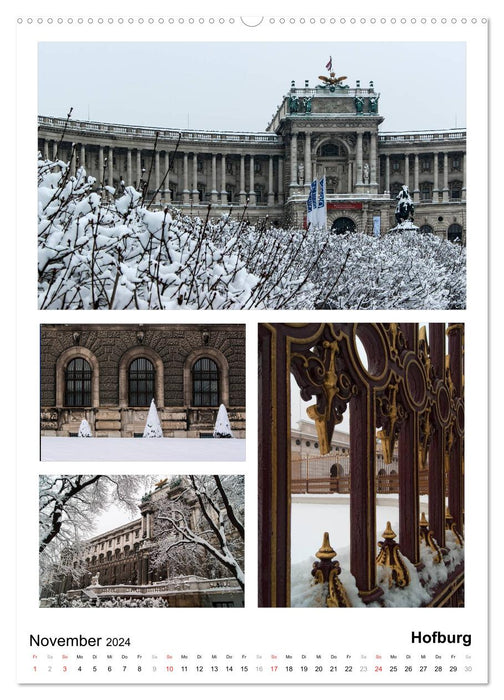 Grüsse aus Wien (CALVENDO Premium Wandkalender 2024)