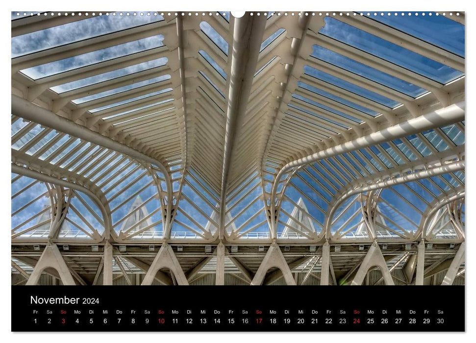 Moderne Architektur in Valencia (CALVENDO Premium Wandkalender 2024)