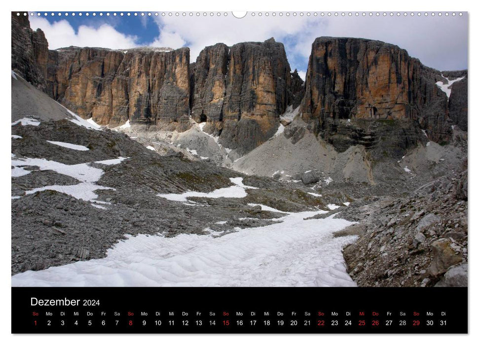 Die Dolomiten – Wanderparadies in Südtirol (CALVENDO Premium Wandkalender 2024)