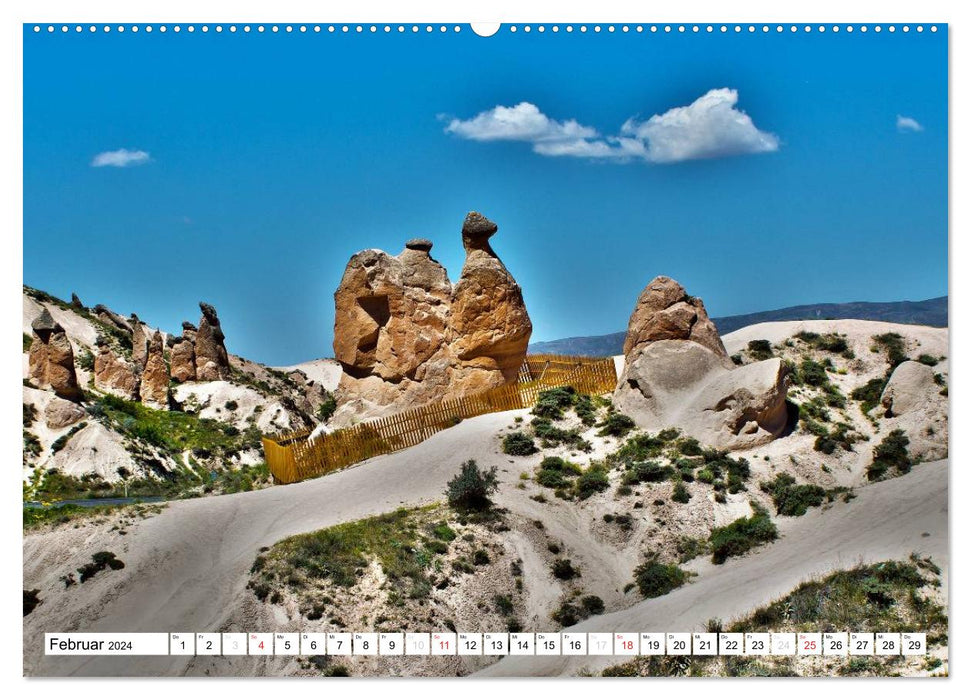 Fascination de la Cappadoce (Calendrier mural CALVENDO Premium 2024) 