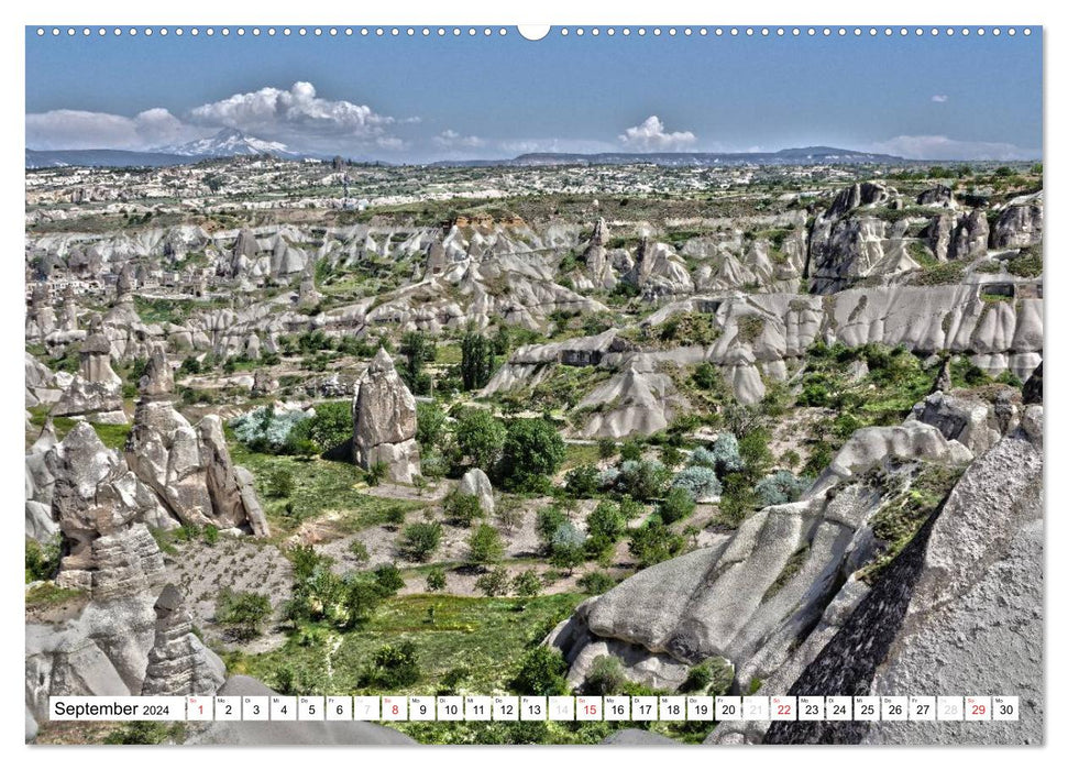 Fascination de la Cappadoce (Calendrier mural CALVENDO Premium 2024) 