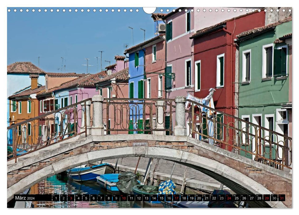 Venedig - Impressionen aus La Serenissima (CALVENDO Wandkalender 2024)