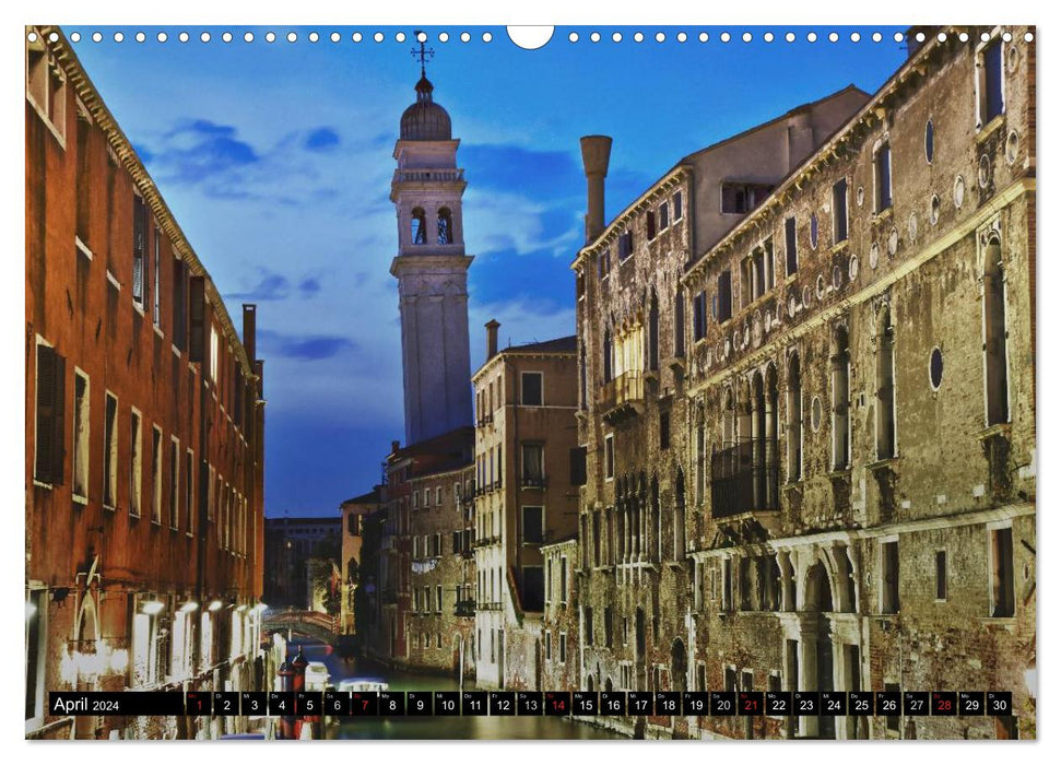 Venise - Impressions de La Sérénissime (Calendrier mural CALVENDO 2024) 