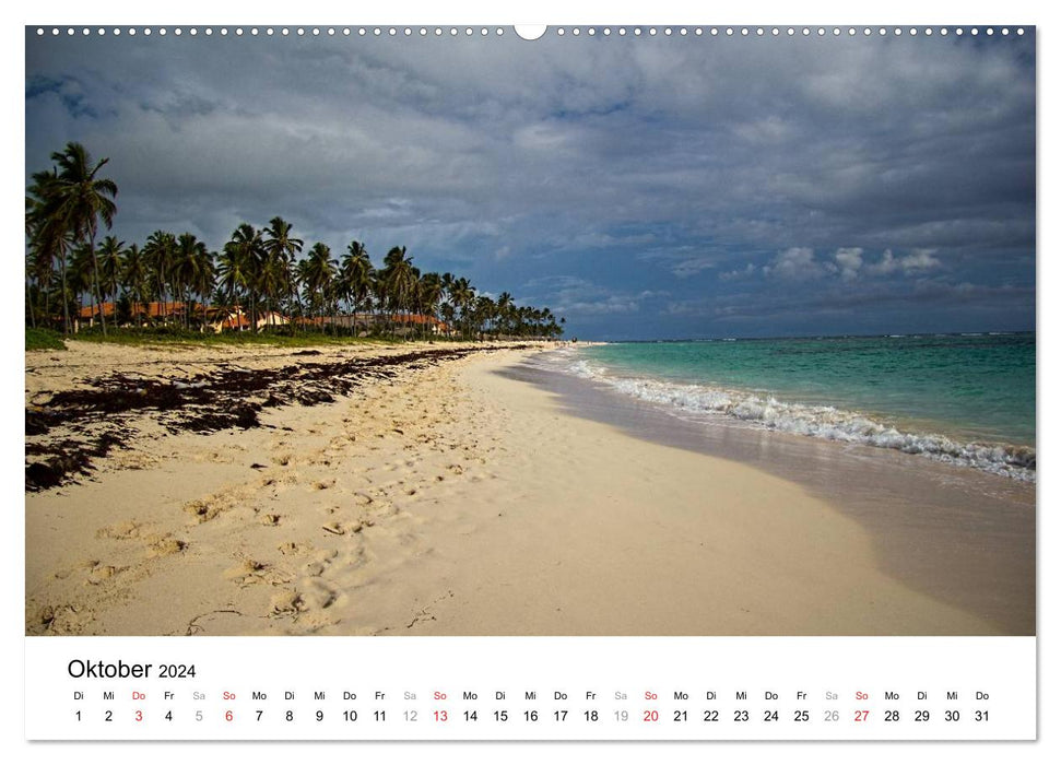 République Dominicaine (Calendrier mural CALVENDO 2024) 