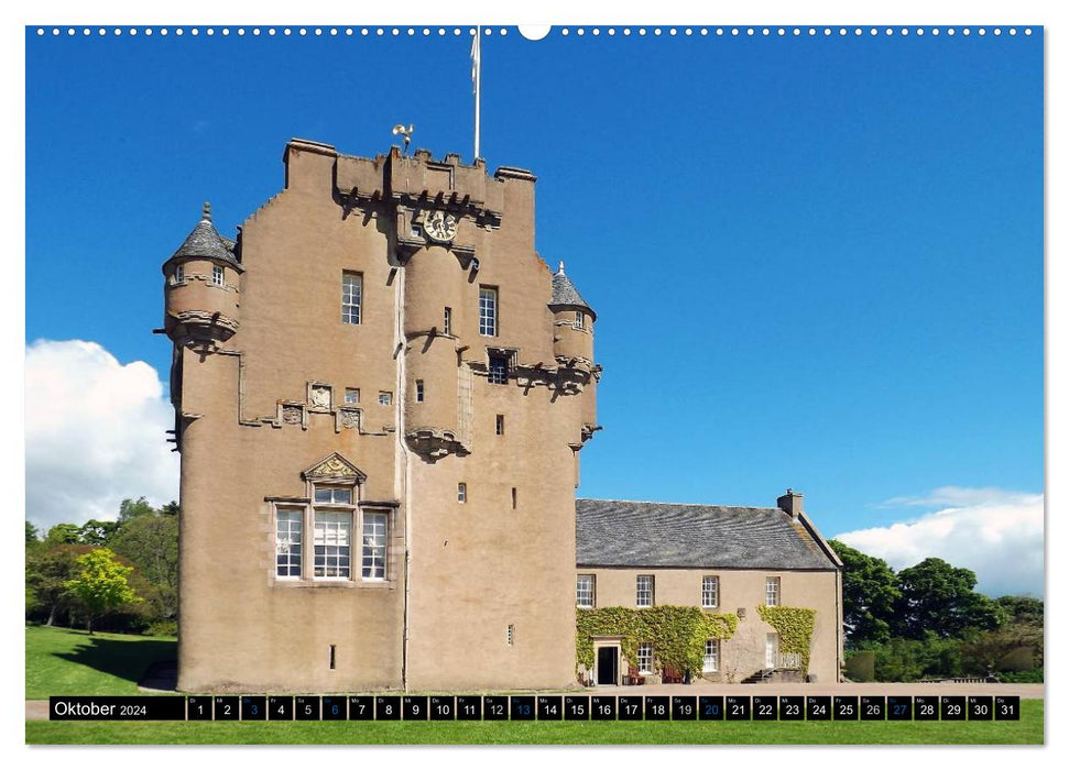 Schottlands Burgen und Ruinen (CALVENDO Premium Wandkalender 2024)