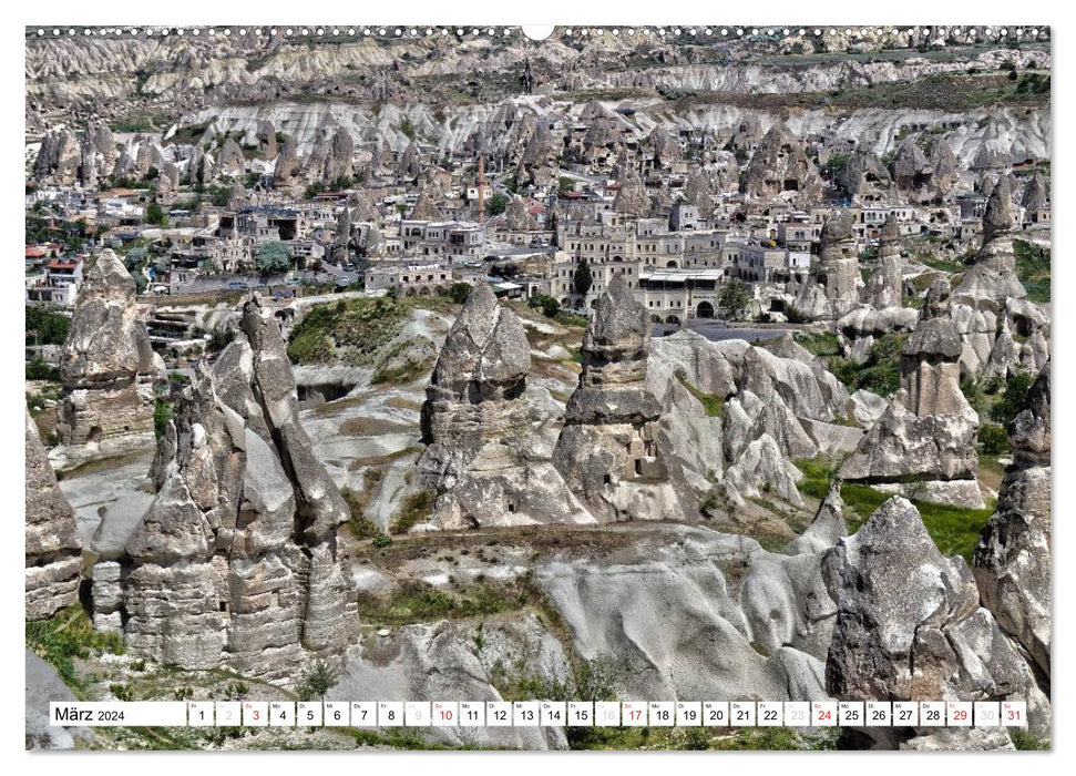 Fascination de la Cappadoce (Calendrier mural CALVENDO 2024) 