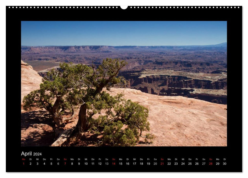 Sud-ouest de l'Amérique – Le Grand Cercle (Calvendo Premium Wall Calendar 2024) 