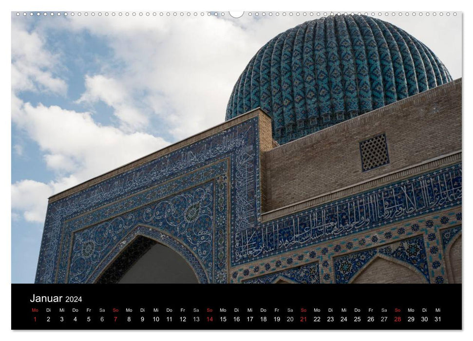 Usbekistan (CALVENDO Premium Wandkalender 2024)