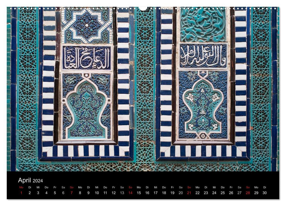 Ouzbékistan (Calvendo Premium Calendrier mural 2024) 