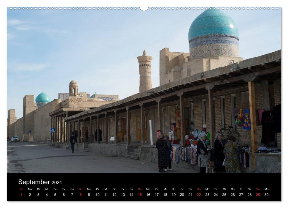 Ouzbékistan (Calvendo Premium Calendrier mural 2024) 