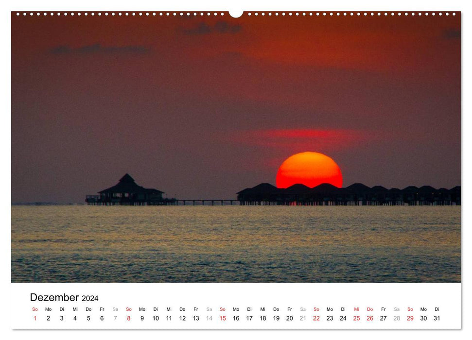 Malediven – Das Paradies im Indischen Ozean III (CALVENDO Premium Wandkalender 2024)