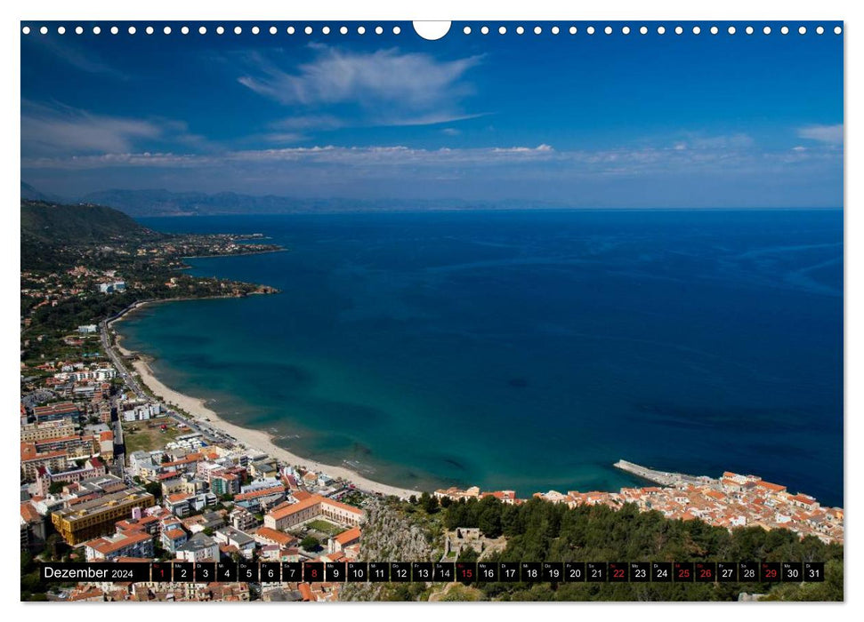 Sicile - monuments et paysages naturels (Calendrier mural CALVENDO 2024) 