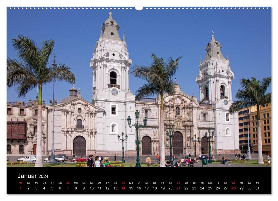 Peru - von den Anden zum Amazonas (CALVENDO Premium Wandkalender 2024)